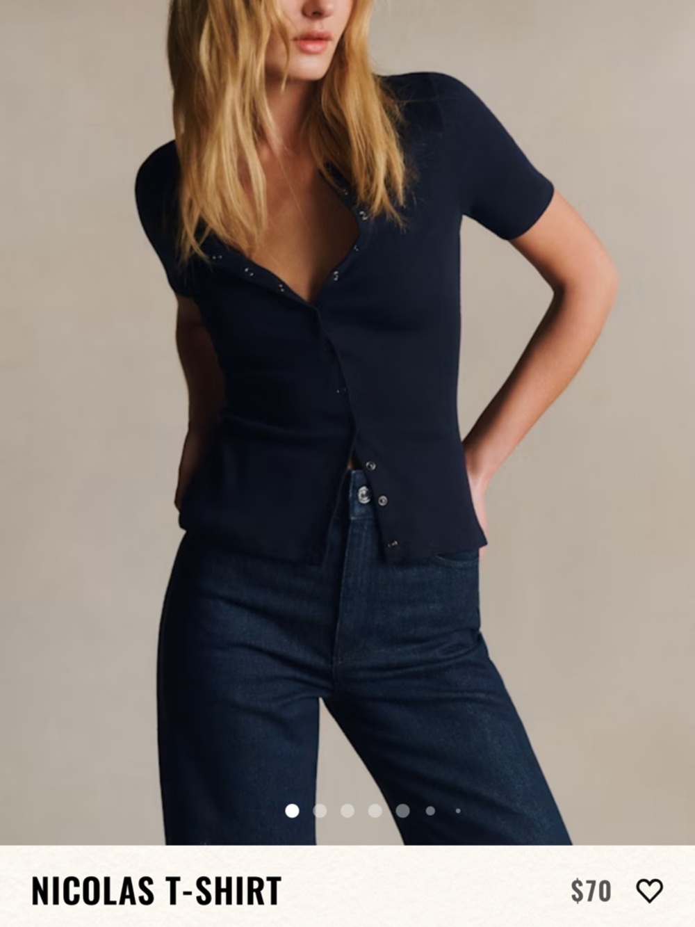 Sezane Nicolas T-shirt Black - Size M